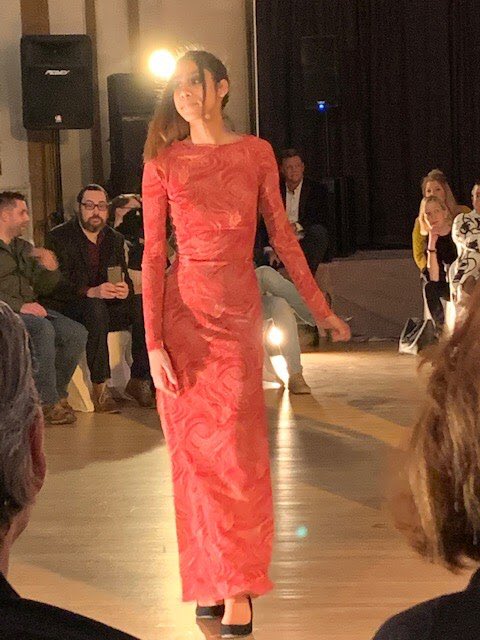 RdgMuhlCTC's tweet photo. Our Sewing and Clothing Manufacturing students showed off their designs at the West Reading Fashion Show. Student designers had 6 weeks to design and construct garments for this show. Fantastic job ladies! You’re all very talented designers. More pics on Facebook. #RMCTC https://t.co/YTdavikEkK
