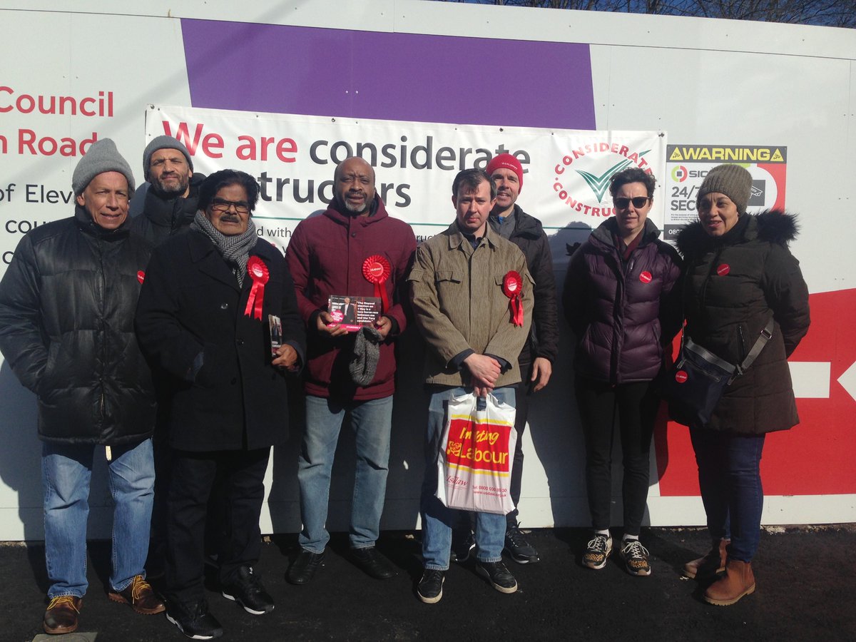 Good response at the doorsteps of Seven Sisters Ward <a href="/TottenhamLabour/">Tottenham Labour</a> this morning canvassing for brilliant <a href="/SadiqKhan/">Sadiq Khan</a> and Assembly Member <a href="/JoanneMcCartney/">Joanne McCartney</a>