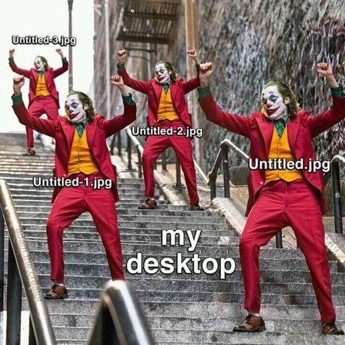 intenseNG's tweet photo. Show us one graphics designer whose desktop doesn’t look like this, we are waiting. 

Photocredit: @designershumor

#designerhumour #artdirectors #graphicsjokes #truth https://t.co/V6uN4Aluc7