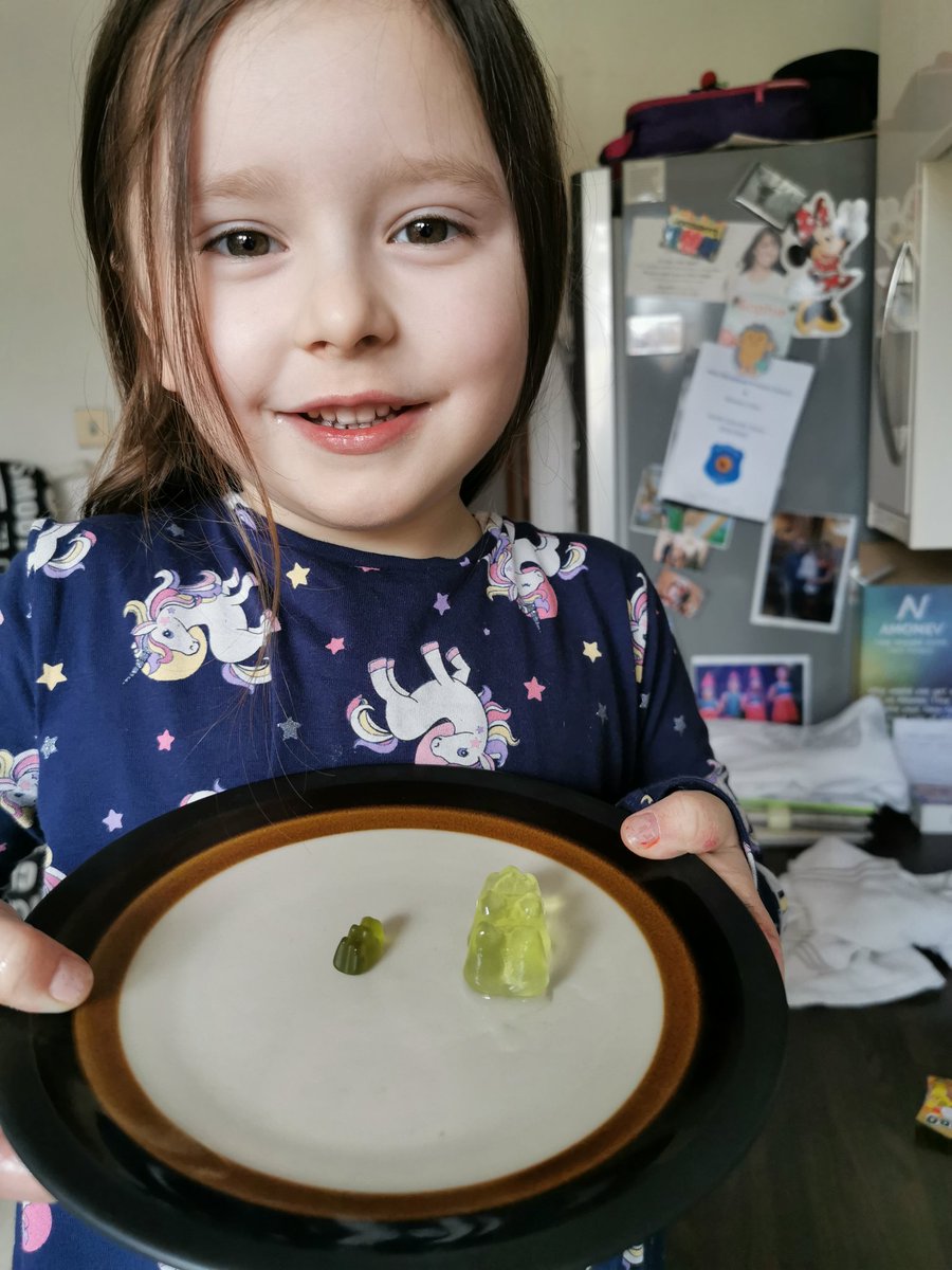 karenamarshall's tweet photo. Jelly bear experiment @NewMonklandPS https://t.co/I2it2S2m5M
