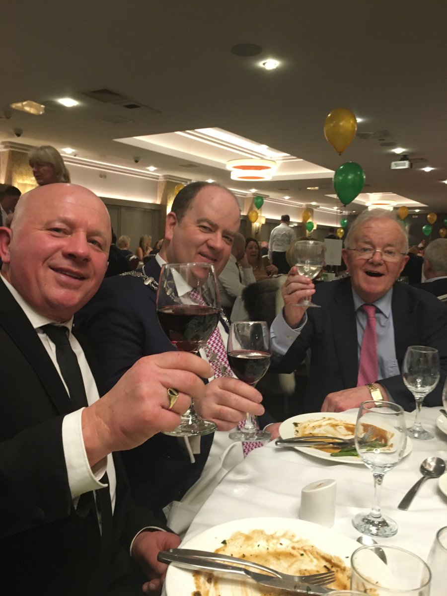 Empty plates after some great food at The London Leitrim Association dinner in the Crown Cricklewood Great Night. Lots of generous donations to worthy causes. Impressive support from the Association members.