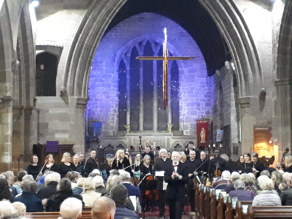 OSJBromsgrove's tweet photo. We had a wonderful evening in St John's Church #Bromsgrove to celebrate our founder and tonight's soloists 60th birthday. 

Huge thanks extend to sponsors @mfgsolicitors along with @bromsgrovesoc &amp; @BromsSchool 

We love playing to a packed church! Thank you to all who came. https://t.co/qEFn76hh7N