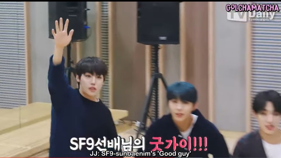 37. When that  #golcha members played guessing the title song and that appeared  #SF9 good guy  SF9 Sunbaenim   #GoldenChild  