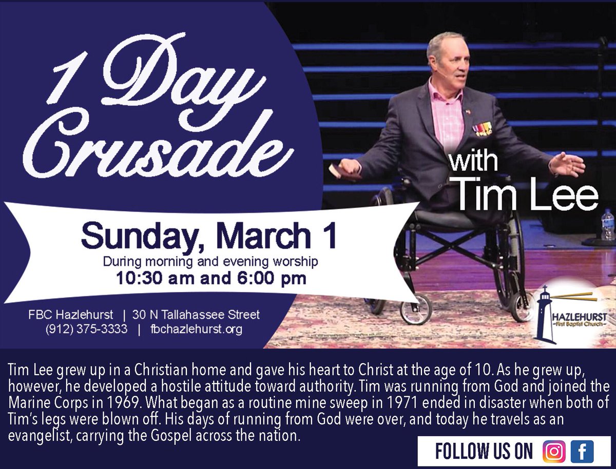 fbchazlehurst's tweet photo. Today is the day! Join us at 10:30 &amp; 6:00! Believing God for changed lives! https://t.co/SB5Ost1OfK