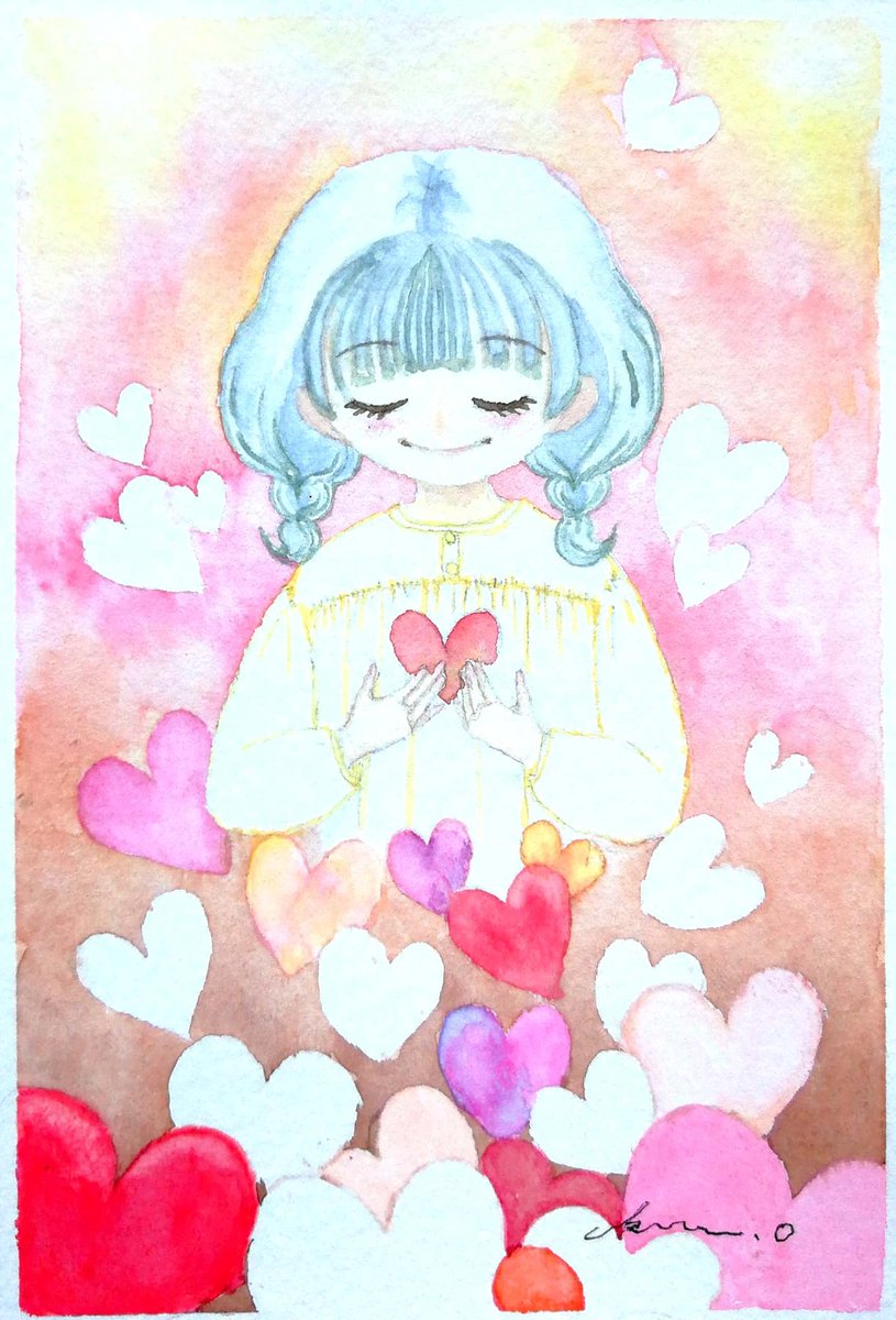 2月に描いた作品達です 4月に控えた展示会用の作品に奮闘した月でした ˊᵕˋ きよのイラスト