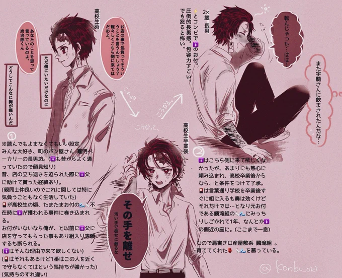 ※極 .道パロ  
※現パロ

『あなたを1番近くで守るために』

色々あって🚺のお付の座についた🎴の過去と今

⚡️ver.は下に繋げてあります

#kmtプラス |🎴 