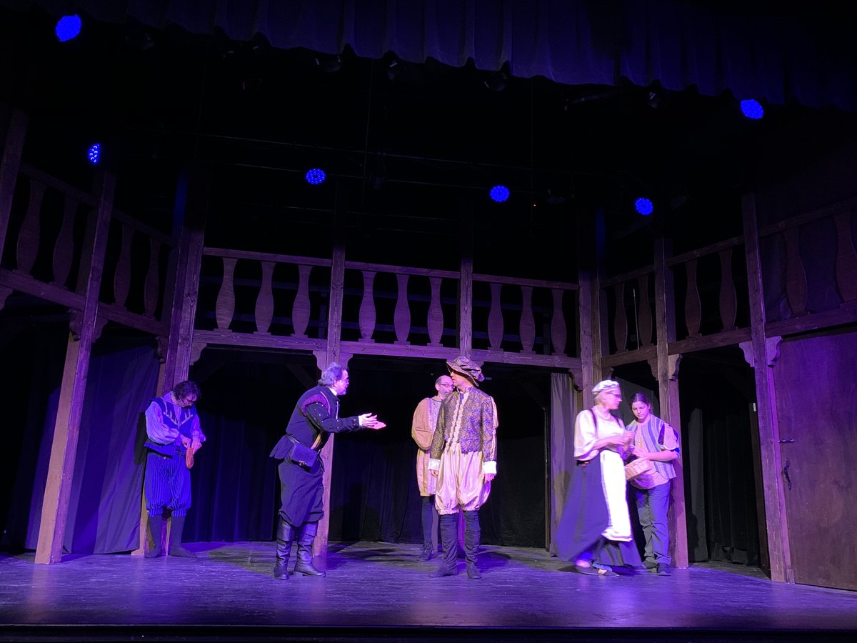 Backstage_Noel's tweet photo. I'm proud to have done the #lightingdesign for Shakespeare in Love at the @BVPTheater. #lightingmatters #theater #communitytheater Opens this Friday! https://t.co/SkLi9fjQrM