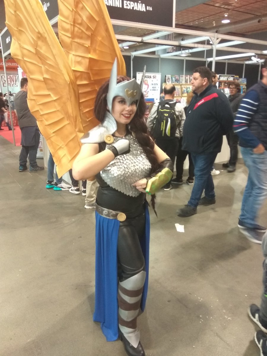 La nueva Valquiria es Jane Foster, interpretada hoy por <a href="/Lady_Athas/">Lady Athas</a> en el <a href="/SalonComicVlc/">Salón del Cómic y del Manga de Valencia</a>