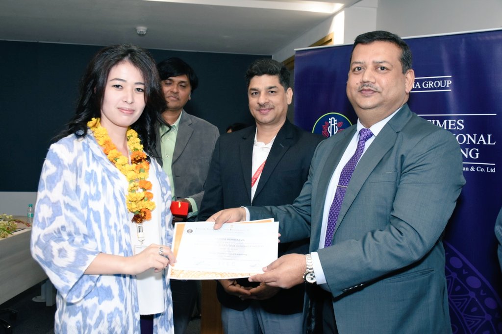 manishdivu's tweet image. Attended Valedictory function of two ITEC courses i.e Certificate program in Leadership and Management &amp;amp; Certificate program in Networking and System Administration 
on 29 Feb 20  at Times Institute of Learning,Greater Noida.56 Participants from 21 Counties Attended. #ITECNETWORK