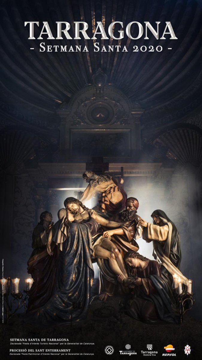 TGNturisme's tweet photo. Aquesta setmana l'@AASSTGN ha presentat el cartell de la #SetmanaSanta2020, obra d'Eduard Sedó.

#Tarragona #SetmanaSanta https://t.co/Owa5hJB9G2