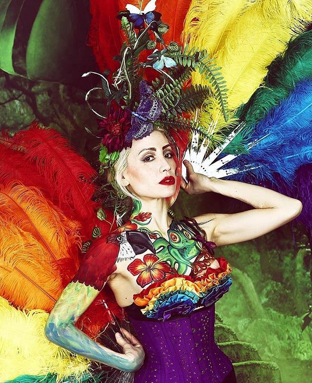 More #facepainting from the #paradisejam #photoshooting #studiophotography #modelphotoshoot #instamodels #bodypaintingart ift.tt/3aglvoQ