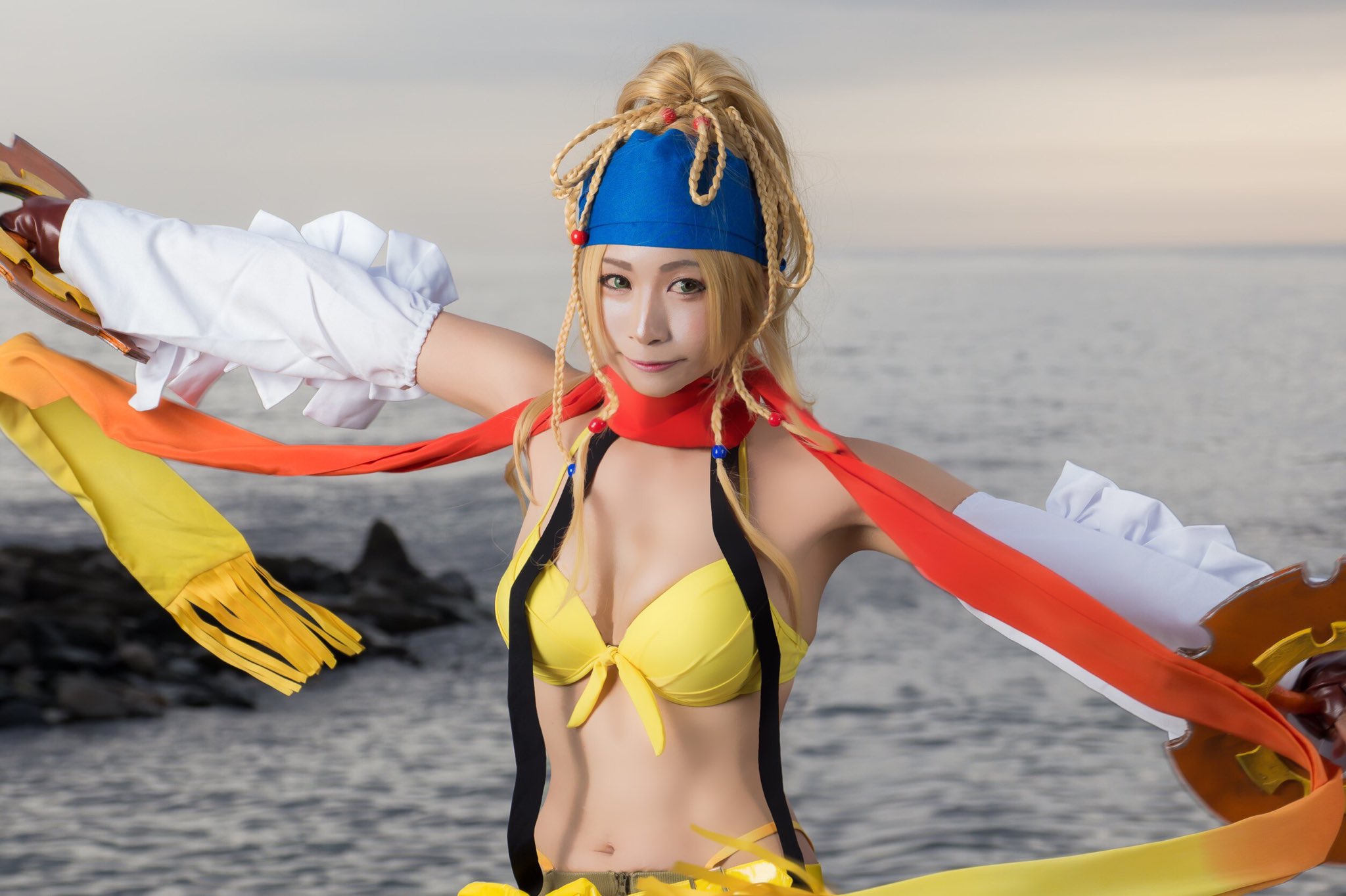 ファイナルファンタジー10-2 リュック 武器　コスプレ ファイナルファンタジーX FFX Rikku リュック 武器 コスプレ道具