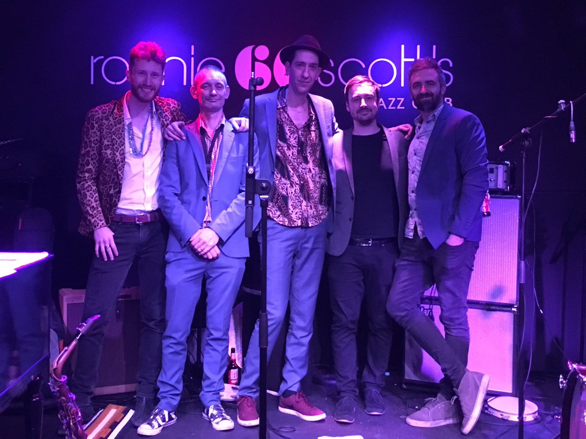 The Big Smoke Family (@bigsmokefamily) on Twitter photo Two incredible night in the main room at <a href="/officialronnies/">Ronnie Scott's Jazz Club</a>, had the whole place jumping, and so much love from Booker T and his band 🥰🥰 we’re back upstairs tonight for a sweaty dancing fest! Last few tickets remaining. #livemusic #thebigsmokefamily #funk Two incredible night in the main room at <a href="/officialronnies/">Ronnie Scott's Jazz Club</a>, had the whole place jumping, and so much love from Booker T and his band 🥰🥰 we’re back upstairs tonight for a sweaty dancing fest! Last few tickets remaining. #livemusic #thebigsmokefamily #funk