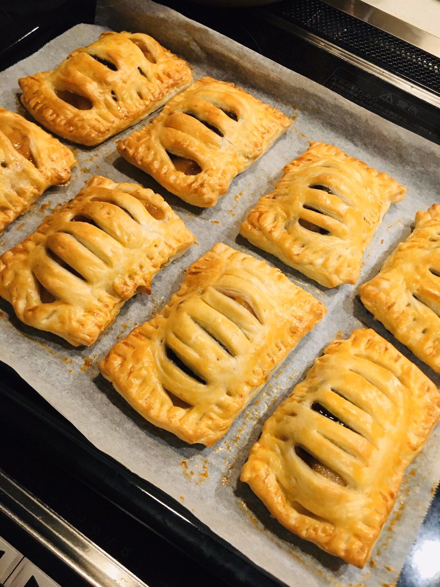 触手 おじいちゃん体型 半月遅れでヨメ様からバレンタインが届きましたが ここでもリンゴが アップルパイ アップルチョコパイ チョコパイ りんご