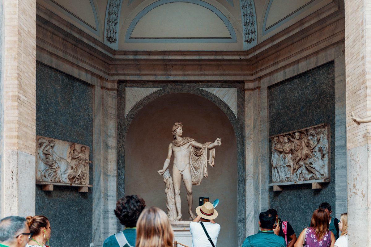 RomaExperience's tweet photo. Apollo of the Belvedere inside the Vatican Museums

#vatican #vaticancity #pope #papa #holy #vaticantours #saintpeter #rome #walkingtour #privatetours #travelindustry #travelconsultant #travelagencies #travelagent #toursofrome #visititaly #italytravel #italianamerican https://t.co/5wkcGuJogY