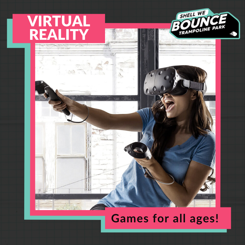 ShellWeBounce's tweet photo. Virtual Reality is a blast! Come check out our games for all ages! https://t.co/7cZ787XOqD