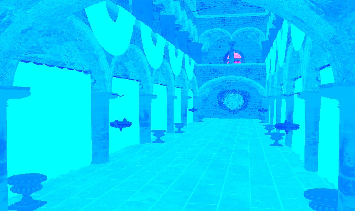 tkchanat1's tweet photo. Finishing up the PBR deferred rendering pipeline, time to move on to screen space reflection next. https://t.co/Gj0ZwOIttp
