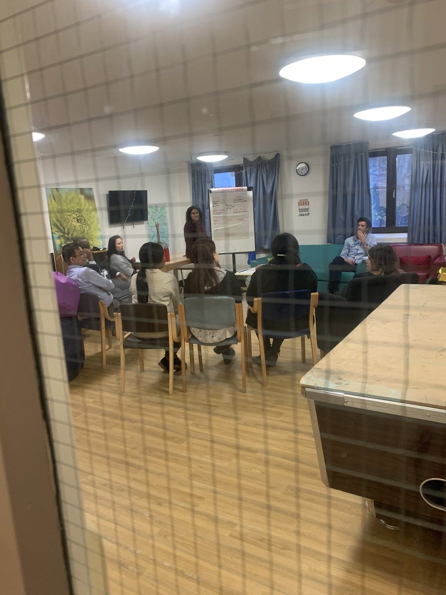 OTTamarind's tweet image. #powerthreatmeaning @ Park Royal centre for mental health case formulation. #spacetothink #howtorelate  MDT colleagues having some time off  the ward with a cup tea to think about how we can provide the best treatment plan for a patient #Cnwl @CNWLNHS