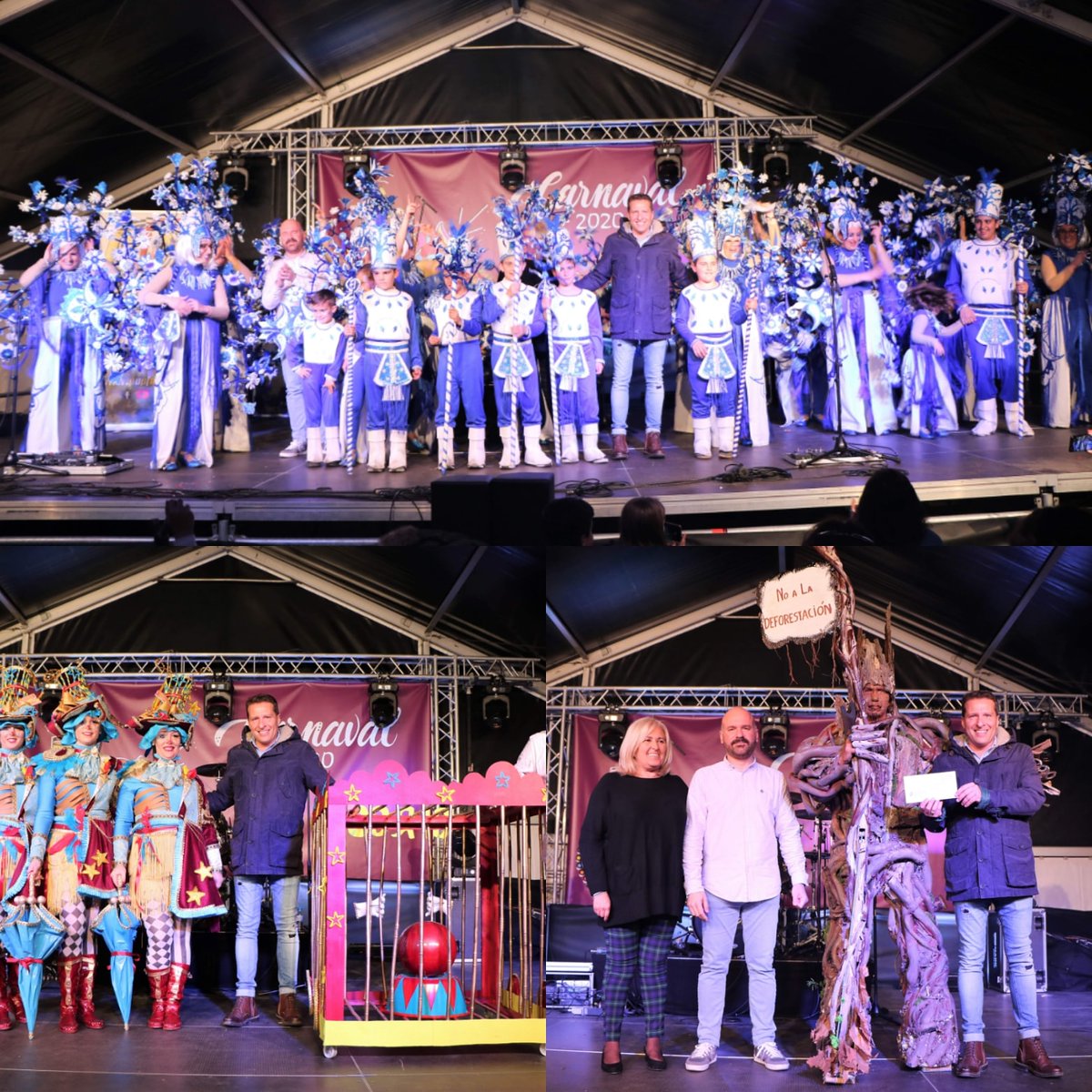 Ayto_Torrox's tweet photo. Primeros premios del #Carnaval2020 #CarnavalTorrox en #Grupo, #dúoTrio e #Individual con un altísimo nivel de participación 
#DiversiónParaTodos https://t.co/p3QCDDZNnD