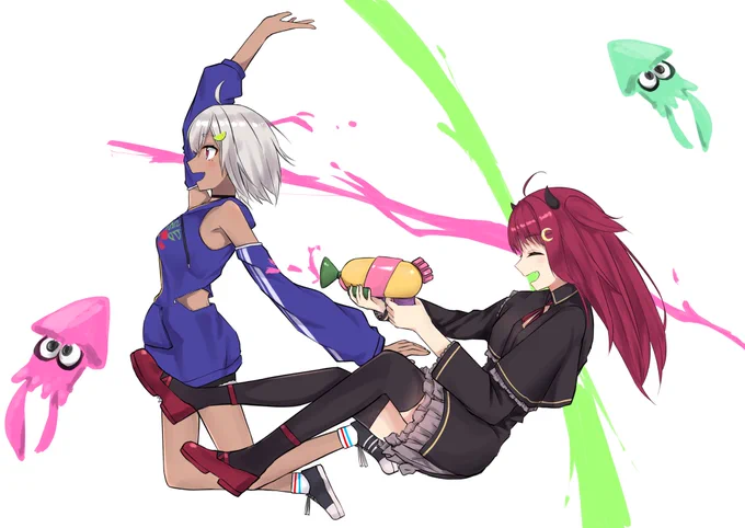 お疲れ様でした!
#ロアート #舞鈴クラフト 
#にじさんじスプラ杯 