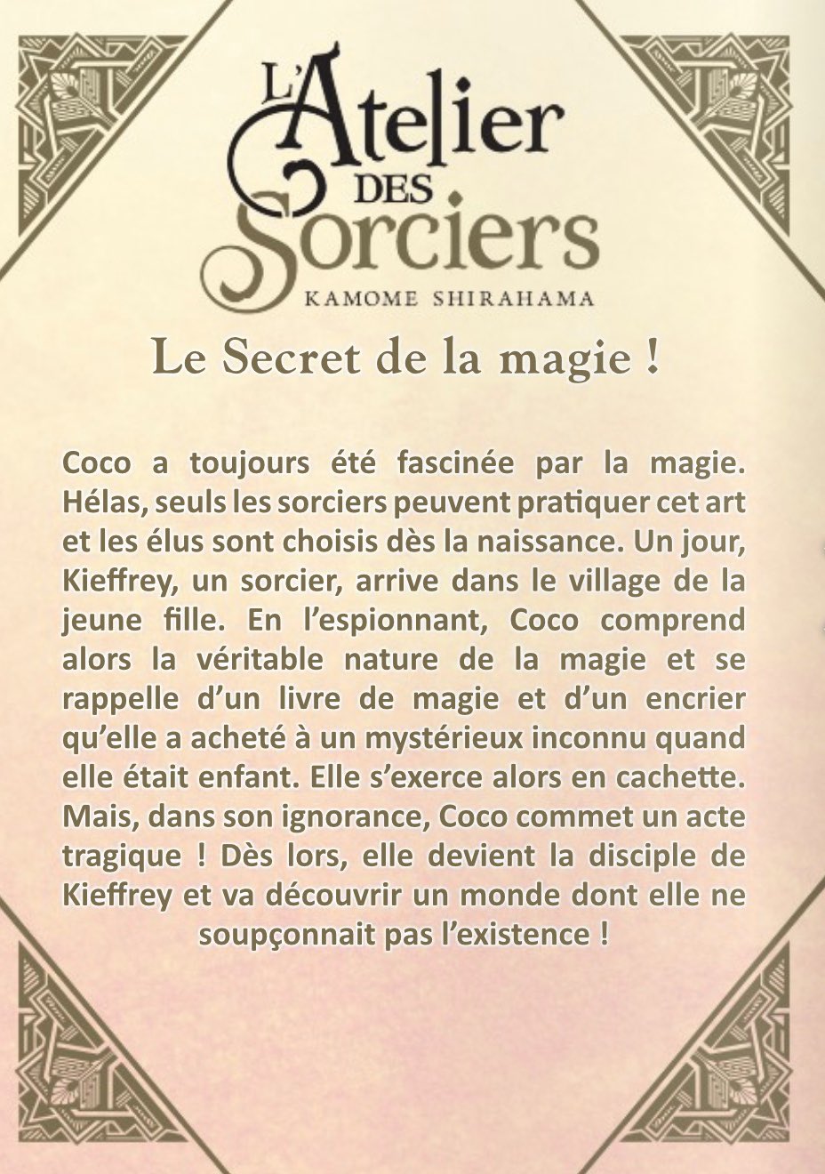 L'Atelier des Sorciers (@AtelierSorciers) / X