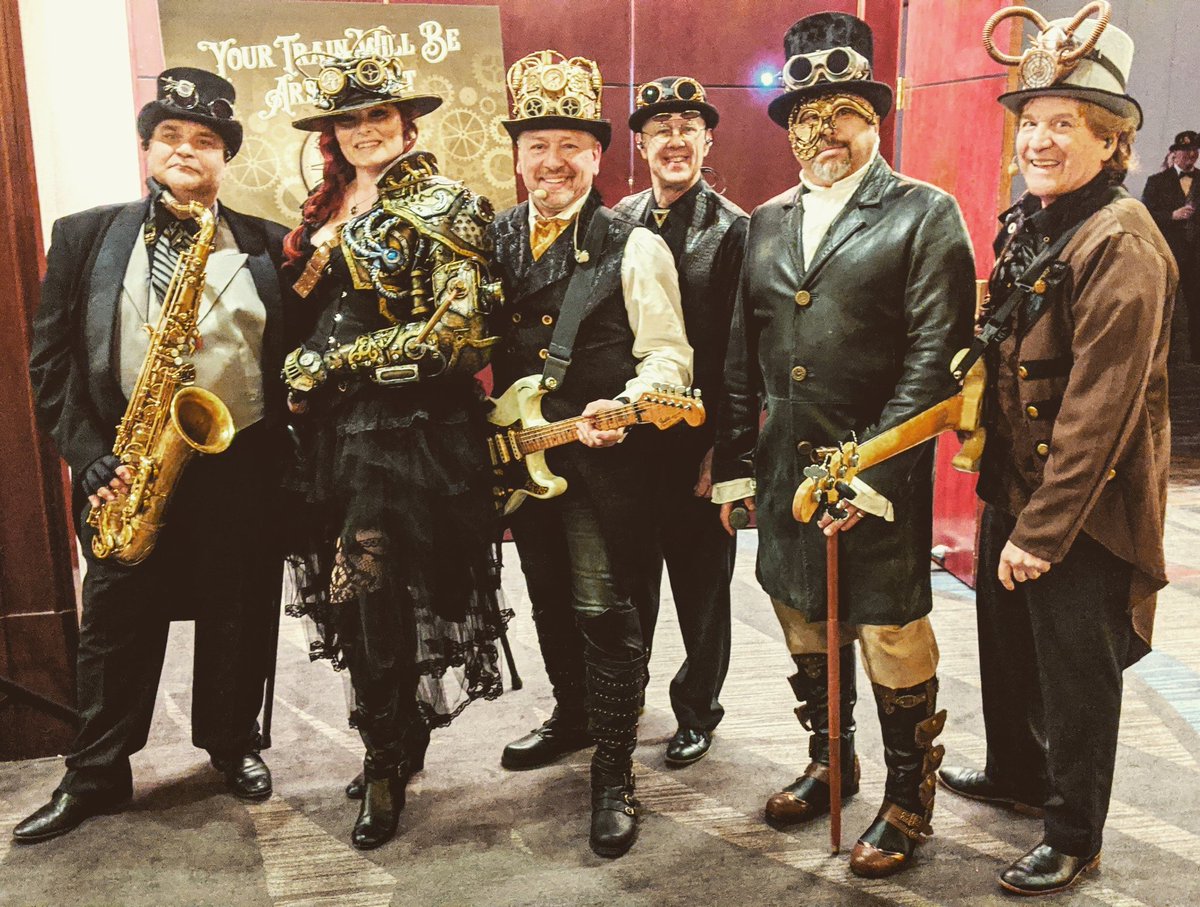 Another AMAZING #boilermakerball is in the books! Thank you <a href="/PurdueAlumni/">Purdue Alumni</a> for having us again!! #steampunk #fullsteamahead #esb30