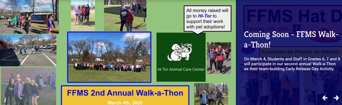 FFMS_Falcons's tweet photo. @HiTorShelter #ffms S's will be marching forward and walking for a "paws cause" this year March 4th.  @ccsdschools #CCSDOutreach #rocklandcounty @NYSMSA #falconsfly #festastrong https://t.co/0IzGuieL7E