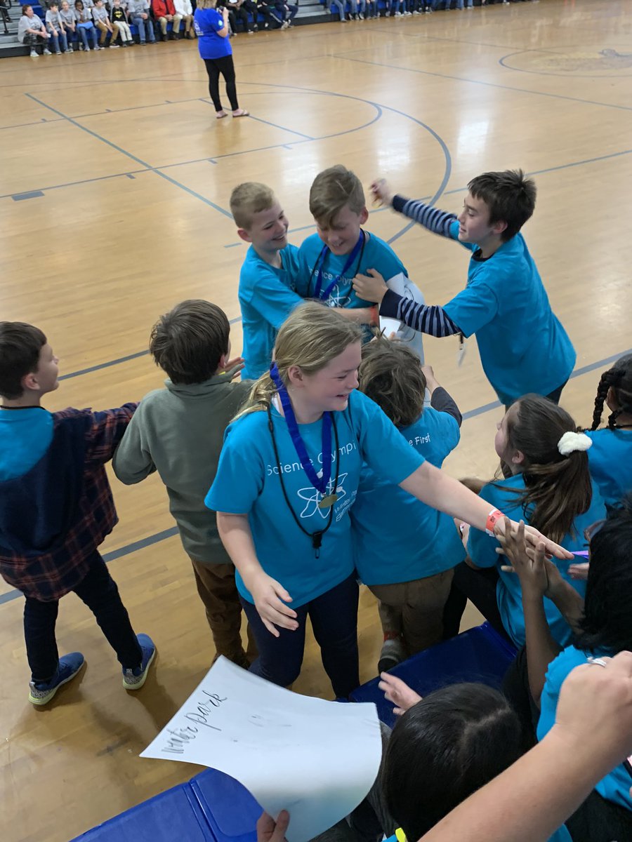 tmulvey5's tweet photo. Incredibly proud of #WPDolphins for their hard work & great sportsmanship! Such a fun day @NCSciOlympiad! Congratulations @WilmAcad @CBElementary @PineValleyElem @SnipesAcademy Shout out to @davEDglenn @BarbaraUssary @katiemartinedu @aredd21 for making it possible! #nhcschat https://t.co/FVE5ptjt6u