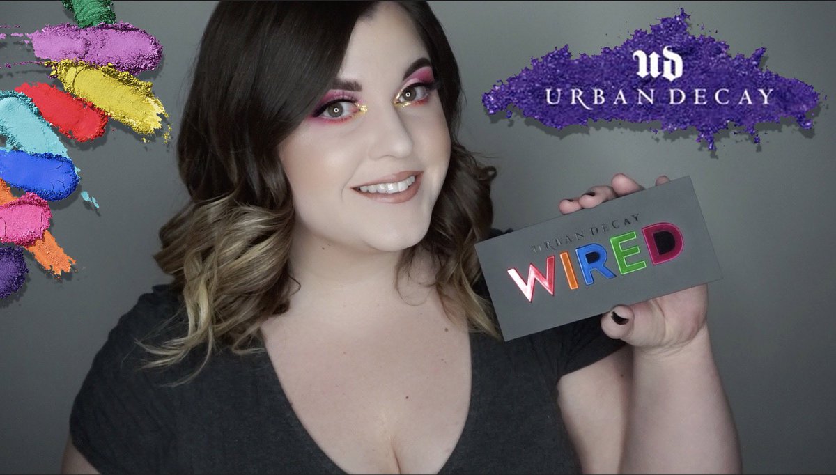KelseyLeighmua's tweet photo. New video is LIVE on my channel using the BRAND NEW @UrbanDecay WIRED Palette
https://t.co/tEPMop2v5p
#UrbanDecay #wiredpalette #MakeupTutorial https://t.co/HrflnW4hgB