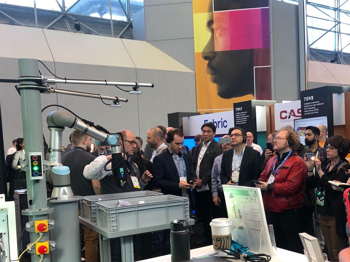 RHRobotics's tweet photo. 1wk 'til #MODEX2020! Come by our booth #9826 to experience our #PieceTalks, ft. partners from @6riversystems @svrobo @Universal_Robot @tSortRobotics+ more, speaking on #technology as it relates to #robotic piece-picking + #supplychain. Stay tuned for a whole schedule+ more deets! https://t.co/jvF3EikCZI