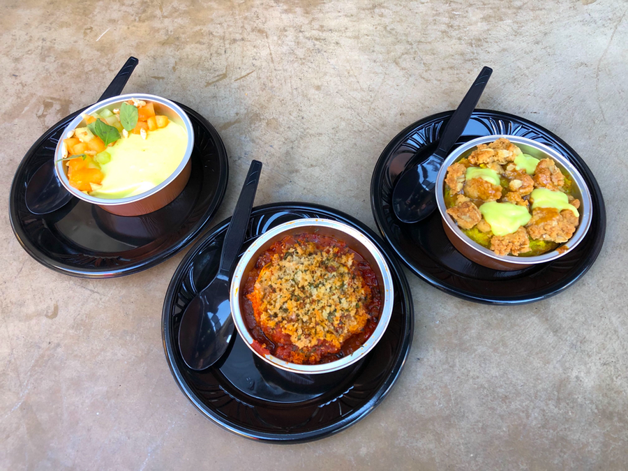 WDWNT's tweet photo. REVIEW: Amazing New Green Milk Bread Pudding, Spicy Saka Egg Bite, and Wamba Coconut Yogurt Cup at Milk Stand in Star Wars: Galaxy’s Edge at Disney’s Hollywood Studios

https://t.co/7l22nEE3XC https://t.co/8GAS0fq4iT