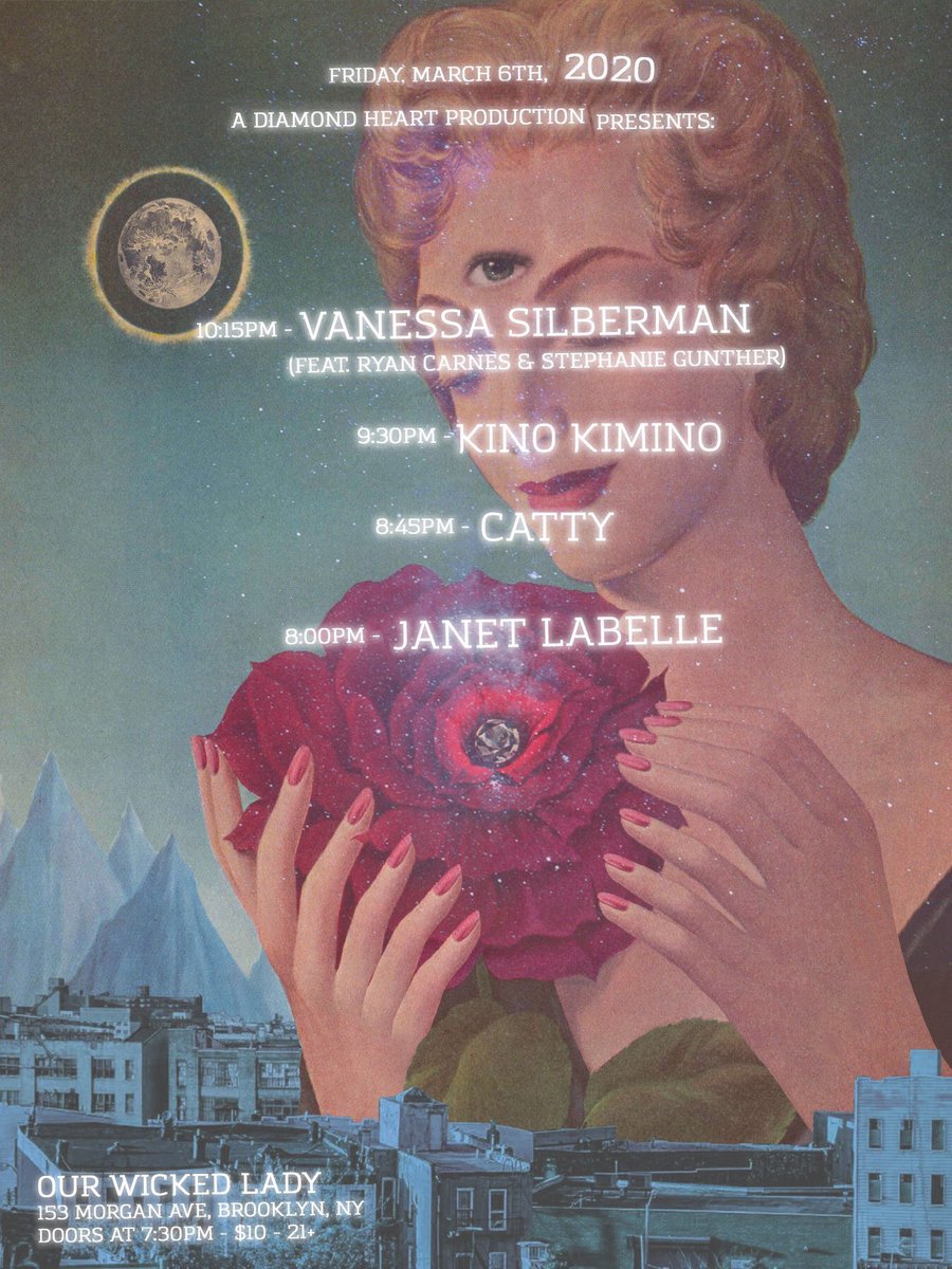 New single &amp; release show this Friday at <a href="/ourwickedlady/">Our Wicked Lady</a> w/ <a href="/KinoKimino/">Kino Kimino</a>, Catty &amp; <a href="/JanetLaBelle/">Janet LaBelle</a>!!!