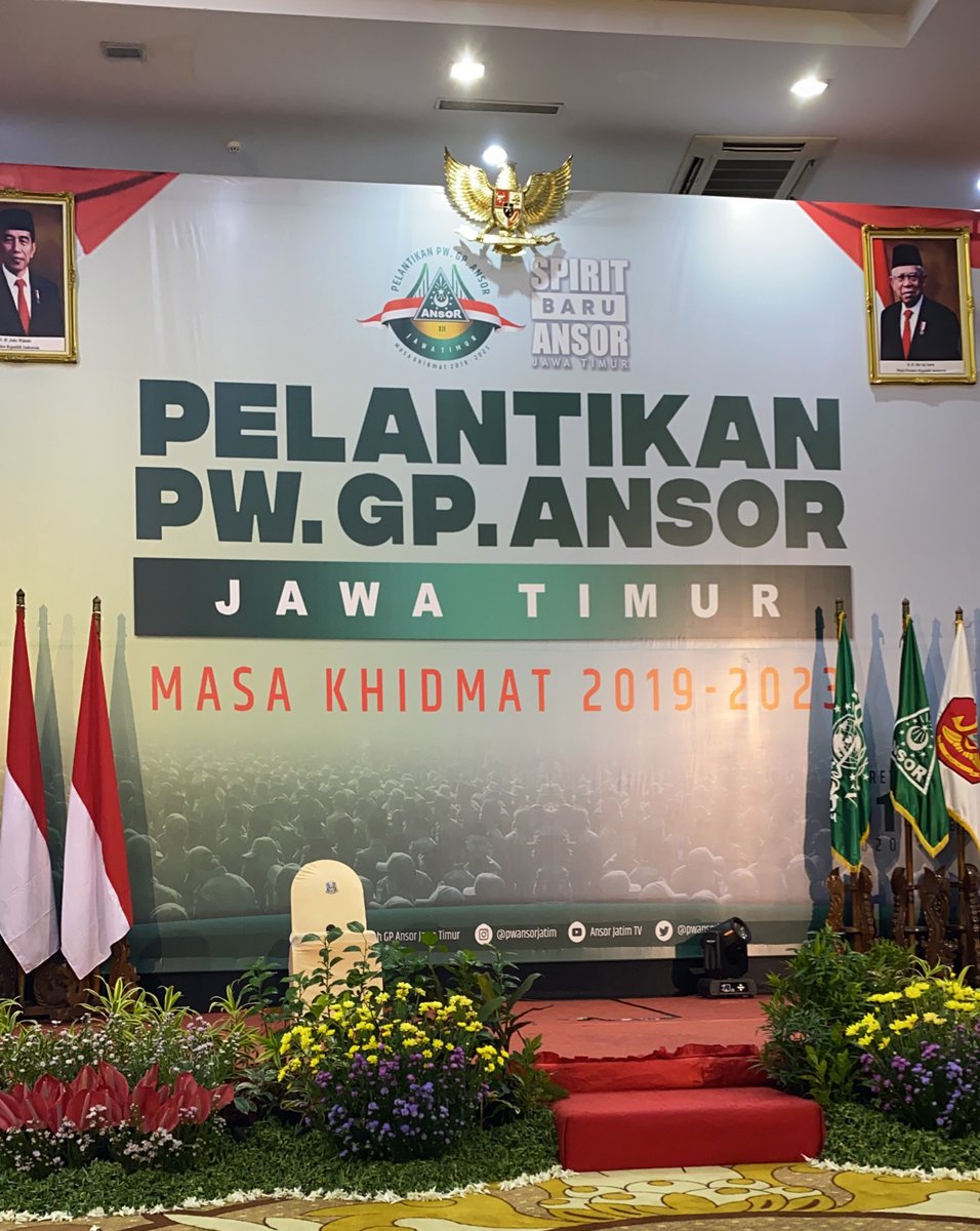 Jawa Timur harus menjadi teladan bagi GP Ansor di seluruh dunia. Malam ini titik start #spiritbaruansorjatim