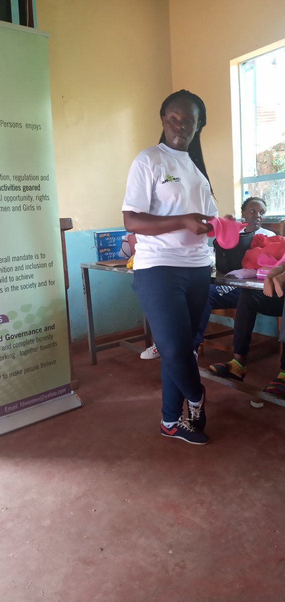 IvonePam's tweet photo. Let no woman miss school for lack of dignified menstrual products.
#mhmconferenceke #MHMplusD #men4herperiod #letsendperiodstigma @FedwenKenya https://t.co/wDufsO948N