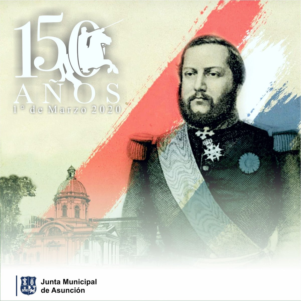 150° ANIVERSARIO DE LA MUERTE DEL MARISCAL FRANCISCO SOLANO LÓPEZ. Cada 1°  de marzo recordamos el día de los héroes en nuestro país, por la muerte del  Mcal. Francisco Solano López en