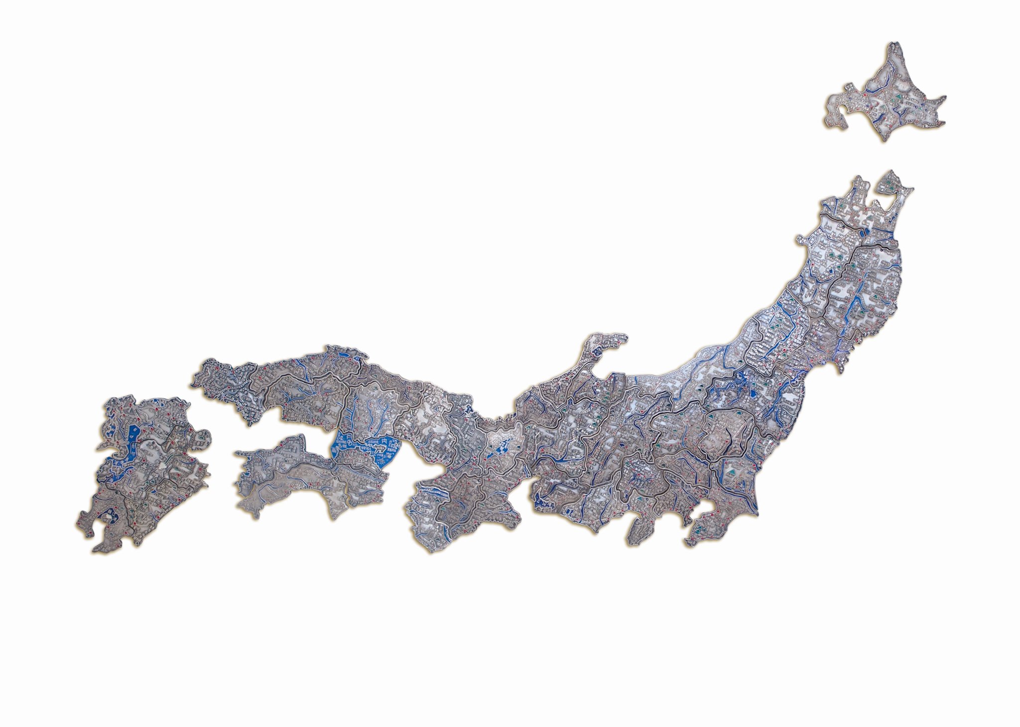 O Xrhsths お土産キーホルダー友の会 Sto Twitter コメント付きリツイートありがとうございます 日本全国集めると日本地図 が完成します 沖縄県除く 北海道だけ縮尺違いますけど 日本お土産キーホルダー大全 より 日本メタル地図 飯島商工