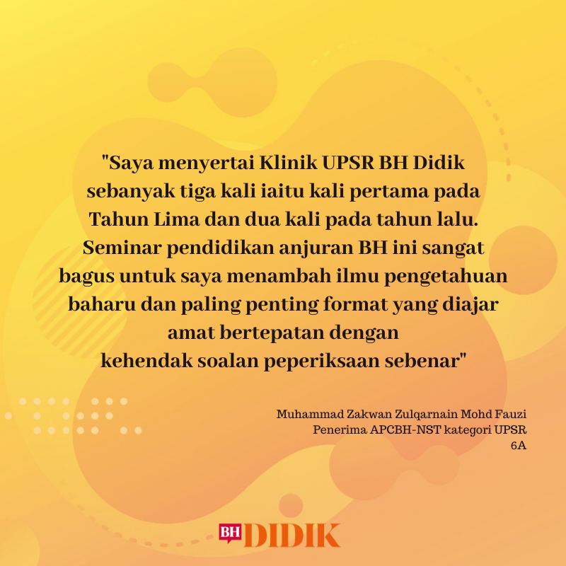 hmetromy's tweet photo. Mari sertai Seminar Bimbingan Peperiksaan UPSR BH Didik, PT3 BH Minda &amp; SPM BH Skor. Yuran hanya RM150. Jom daftar!

#seminarupsr #bhdidik #seminarpt3 #bhminda #seminarspm #bhskor #seminarpeperiksaan #beritaharian #harianmetro #nst #fullamark #nstp #upsr #pt3 #spm #ilmuuntuksemua https://t.co/I1awB5Bab8