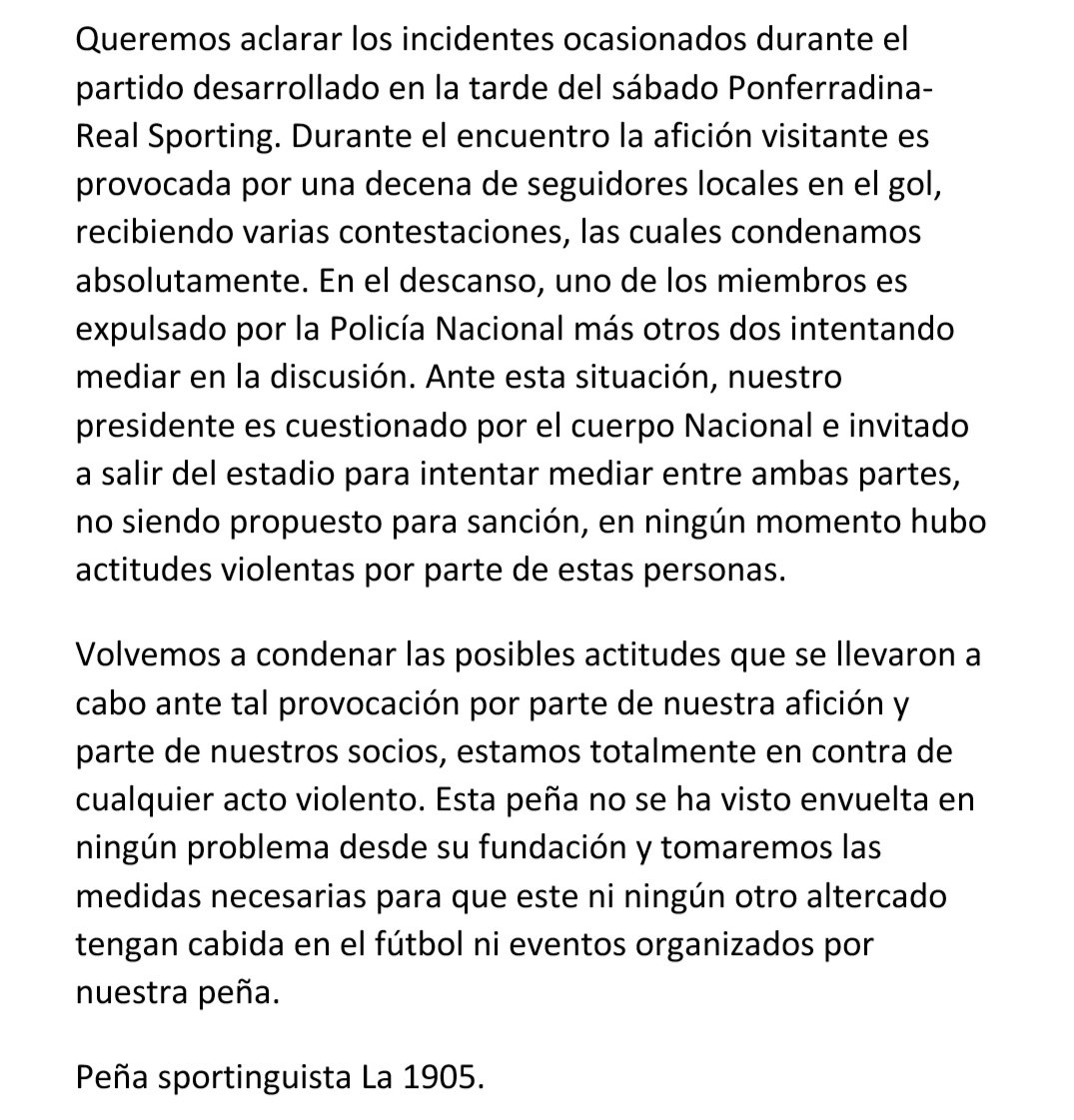 Ps_La1905's tweet photo. Comunicado Oficial. https://t.co/fPfLNWiSaO