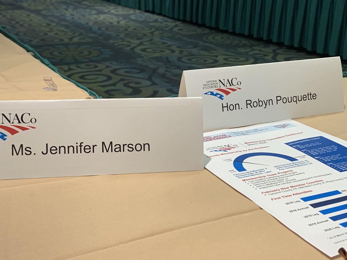 AZCounties's tweet photo. Past President & @yumacountyaz Recorder @robyn_rsp and Exec Dir @jennmarson serve on @NACoTweets Membership Cmte. Robyn shared w/ the cmte the value of reaching out to ALL county elected officers, beyond just supervisors/commissioners. #NACoIsForEveryone #MembershipGoals https://t.co/dRYB4glsT4