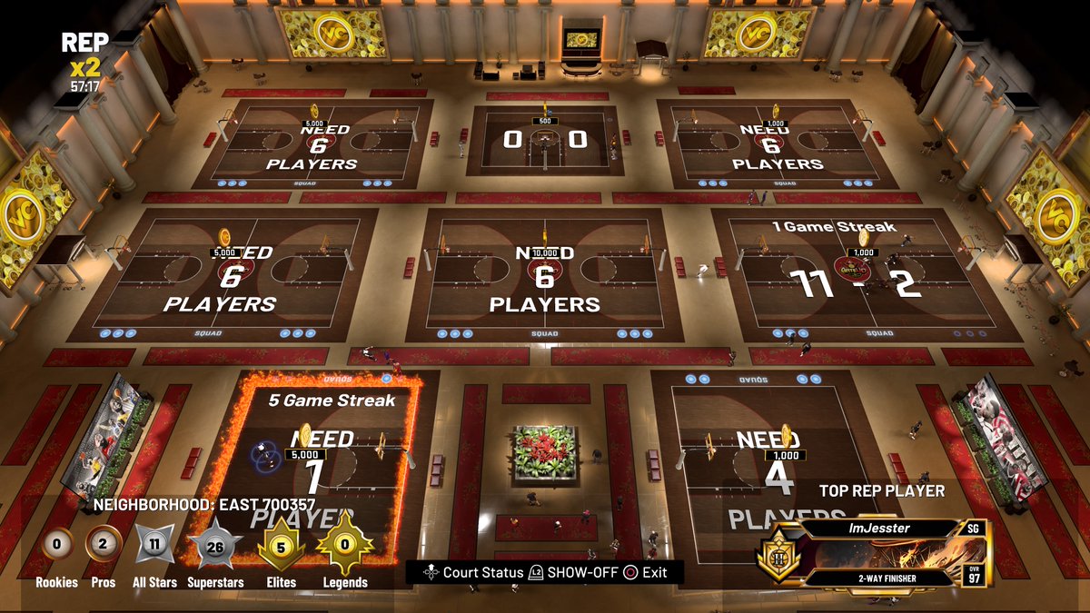 TheDemonJuss's tweet photo. Streaking in the stage pull up #2k20 #PS4share https://t.co/pRf0oEFQhj