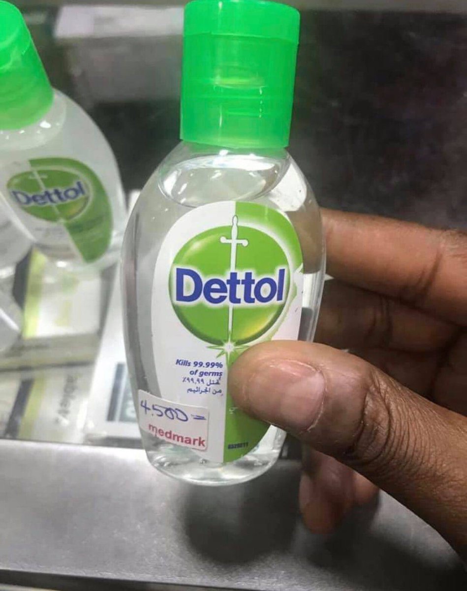 OdunlamiKola's tweet image. There is nothing wrong with making profits but profiteering is exploitative and borderline evil. In a time like this, hand sanitizers should be seen as essential commodities not as luxury goods!
#CapitalismWithConscience