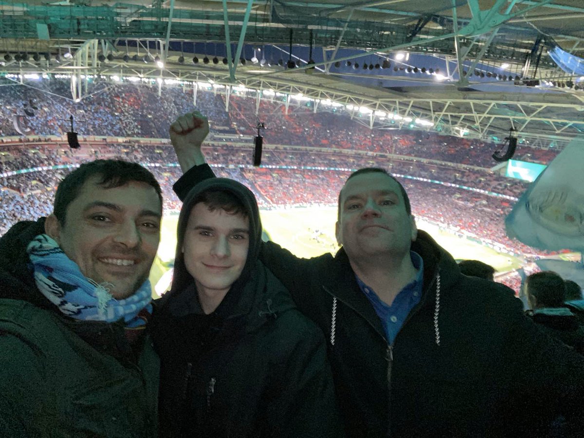 Man_City_Gr's tweet photo. H Λέσχη μας παρούσα σε άλλον έναν τελικό !!!
#HellenicCitizens #mcfc #mancity #carabaocup #final #wembley https://t.co/Gkdj8T8CCy