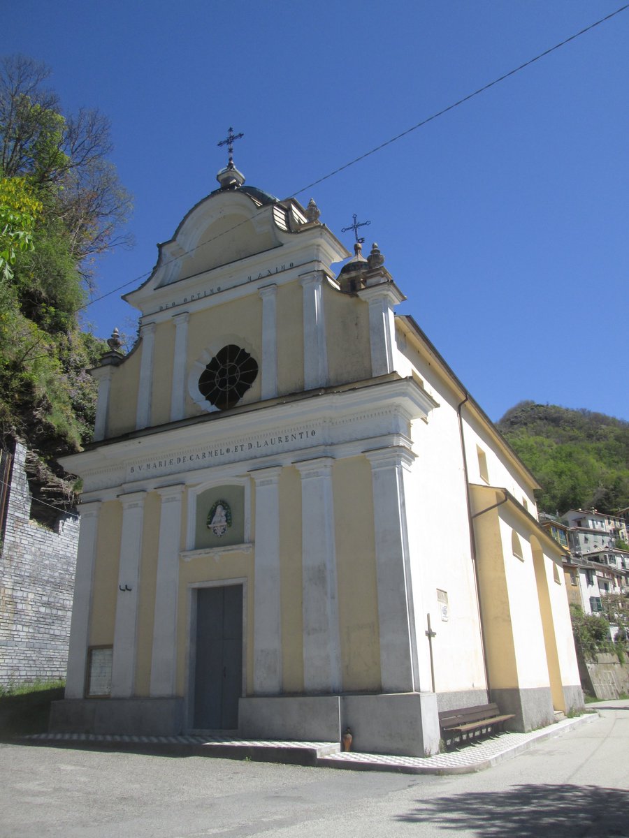 IVarchinelTempo's tweet photo. Roccatagliata di #Neirone – Chiesa di San Lorenzo https://t.co/TEhj1TLS1b