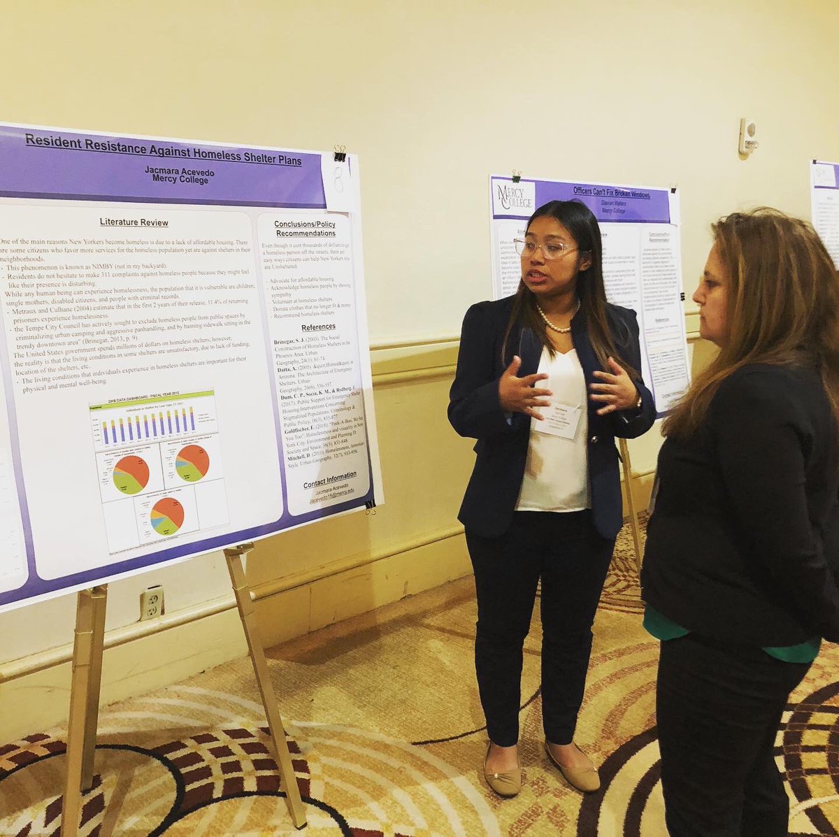 smartucci_phd's tweet photo. Brilliant and powerful students of @mercycollege presenting their gentrification research at the @eastern_soc meetings this weekend! @essnet #ESS2020 https://t.co/D5hv9R2cXc
