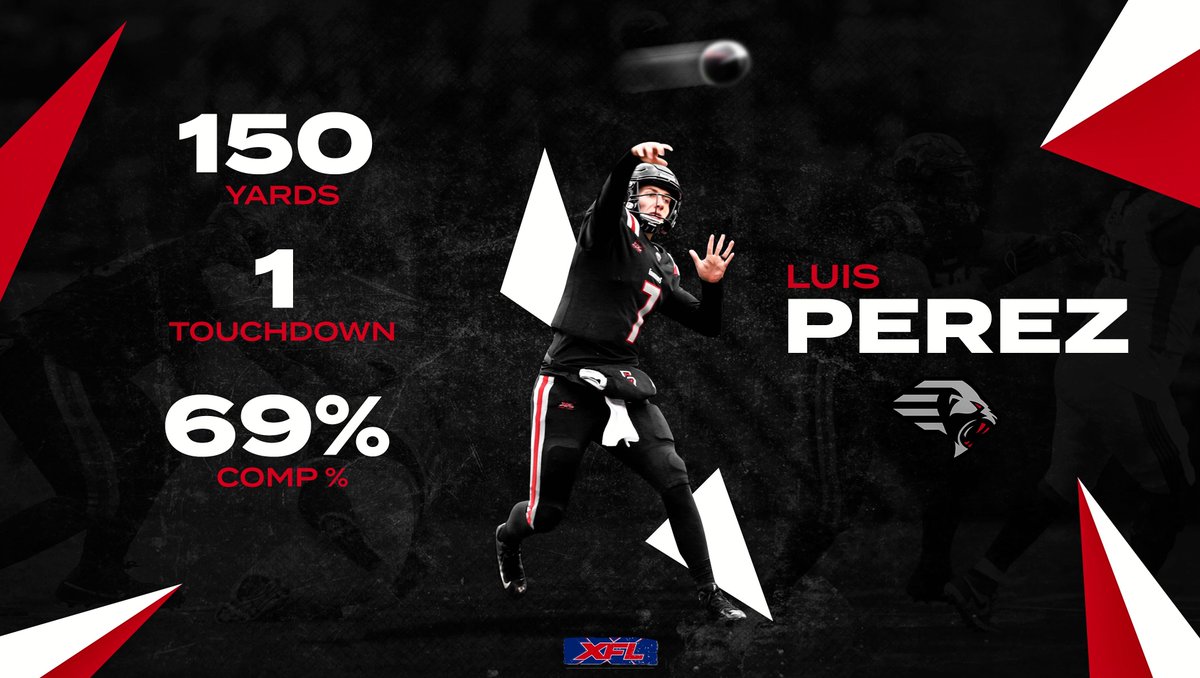 Calm and efficient in the pocket... 

<a href="/PerezLuisQB/">Luis Perez</a> got it done behind center yesterday 👏

#OnDuty | #ForTheLoveOfFootball