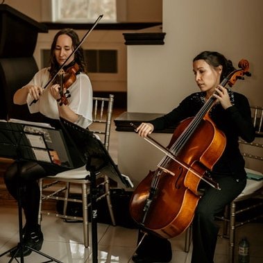 BelCantoStrings's tweet photo. Found this in my inbox while enjoying a quiet am in the studio, catching up on admin. I am so fortunate to play with the wonderful Trina on cello at many beautiful events. Thanks to Diane& Donavan for sharing this photo from their wedding in Nov. ❤ #hamontmusicians #ancastermill https://t.co/pKgSurYc3k