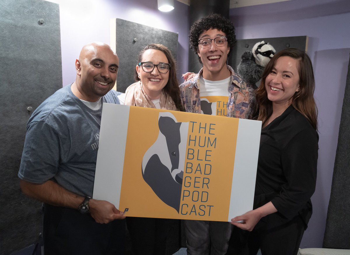 thehumblebadger's tweet photo. #Spotlight #Series concludes #successful 1st #season of #InterestingPeople &amp; #stories 🎧

A duo that collided to bring you sounds as vast as the universe. Galaxies Colliding visits with @pablodassen &amp; @melyssamoniz. 🎙🦡

Promotional partners:@Mississauga_M

#Mississauga #Podcast https://t.co/3qxOyLUiP7