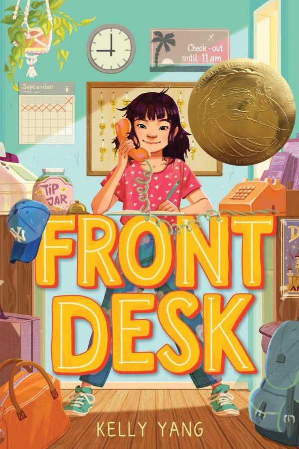 lawrencelibrary's tweet photo. It’s Read Across Lawrence giveaway day for kids & teens! Grab copies of Front Desk by @kellyyanghk for kids and Darius the Great is Not Okay by @adibkhorram for teens & hear about what we have planned for #RAL2020 at 3pm. https://t.co/zcTx5WxObT