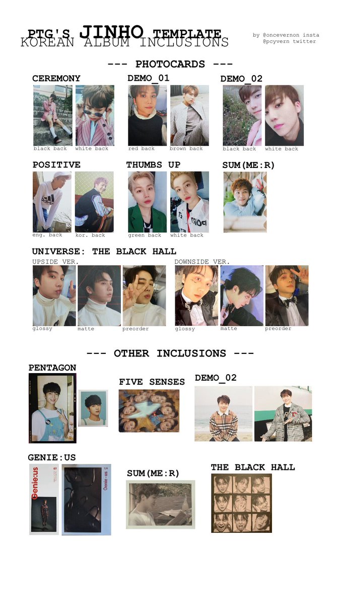 i also finally made pentagon templates like i said i would do a million years ago!! all members are in the new pentagon folder at  http://bit.ly/oncevernon  !!