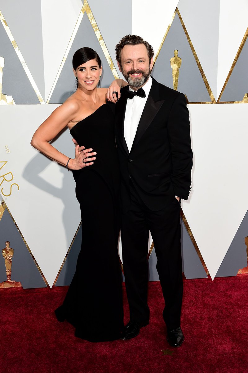 11 photos of Michael and Sarah Silverman at the 88th Annual Academy Awards, 2016  http://michael-sheen.com/photos/thumbnails.php?album=175